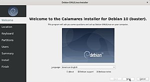 Calamares pada Debian 10 screenshot.jpg