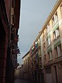 Español: Calle Pintorería, balcones de colores Euskara: Pintore kalea, koloretako balkoiak