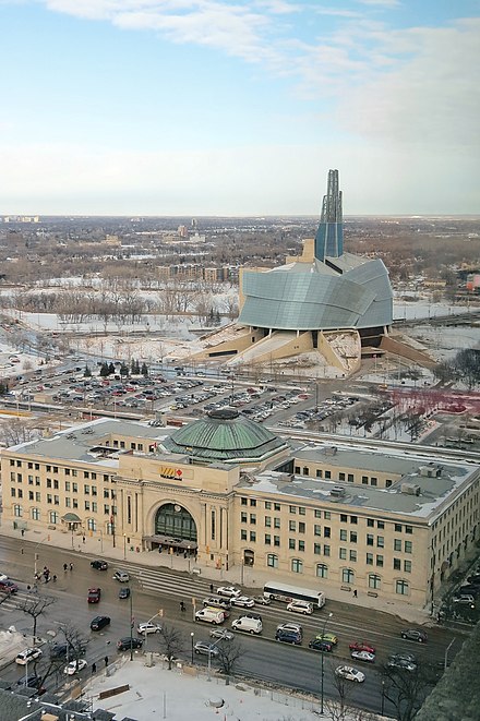 Canadian Museum for Human Rights and Union Station, Winnipeg