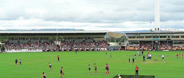 Carrara Stadium was the original home ground of the Brisbane Bears.