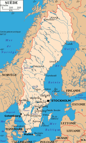 Kort Over Sverige Se Vandløb i Sverige   Wikipedia, den frie encyklopædi Kort Over Sverige Se