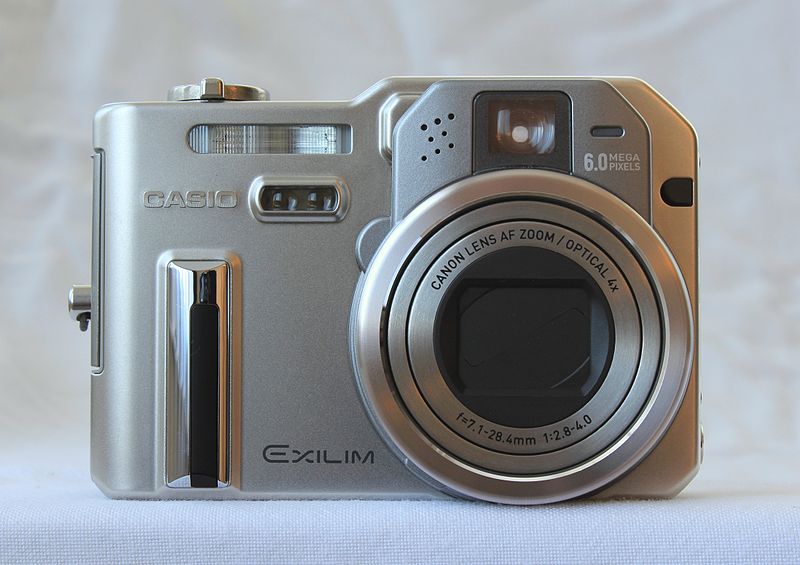 File:Casio Exilim EX-P600 Digital Camera.JPG