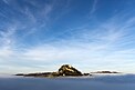 Ruinen der Burg Canossa (Dezember 2014)