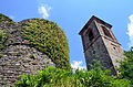 Il castello di Castiglione del Terziere, Bagnone, Toscana, Italia
