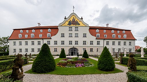 Castillo de Lautrach, Lautrach, Alemania, 2019 06 21, DD 99 101 PAN