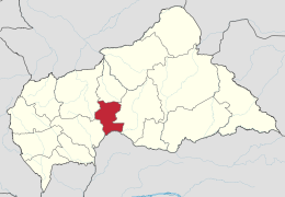 Prefettura di Kémo – Localizzazione