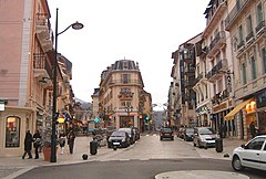 Vue du Centre ville d'Aix-les-Bains