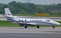 Cessna Citation II (5650619961).jpg