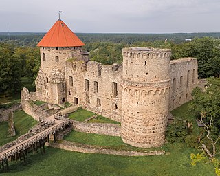 Cēsis Castle Livonian castle situated in Cēsis, Latvia