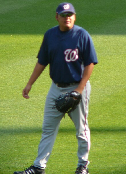 Cordero with the Nationals in 2008