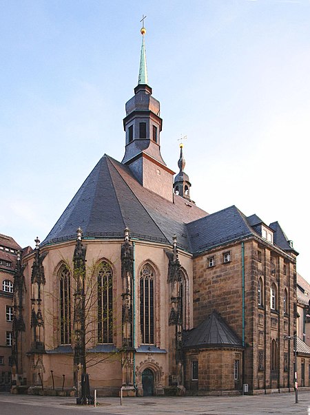 Chemnitz Jakobikirche hinten