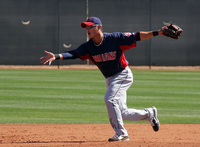 File:Chin-Lung Hu with the Cleveland Indians in 2012 spring training.jpg