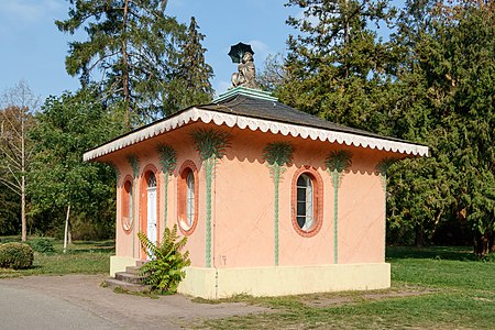 Chinese pavilion Fasanenschlösschen Karlsruhe Germany