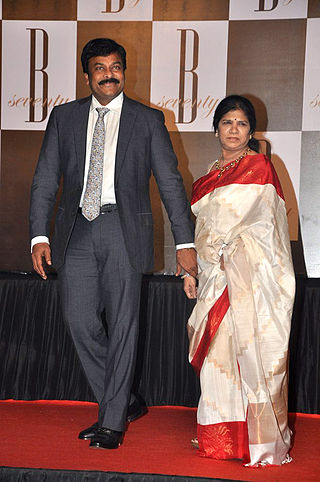 <span class="mw-page-title-main">Chiranjeevi</span> Indian actor and former politician