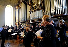 A Forbach-Völklingen orgonafesztivál kórusa