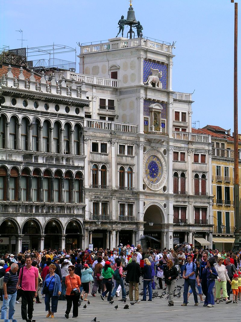 Венеция часовая башня