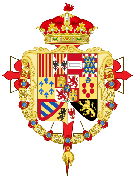 File:Coat of Arms of Francisco de Paula, Infante of Spain.svg