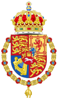 Escudo de armas de Jorge V y Ernesto Augusto de Hannover (Orden del Toisón de Oro).svg