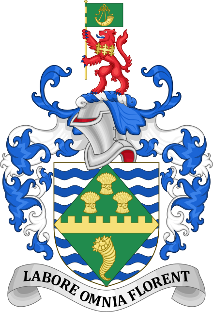 Coat of Arms of Huntingdonshire.svg