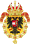 Coat of Arms of Rudolf II, Matthias and Ferdinand II, Holy Roman Emperors-Or shield variant.svg