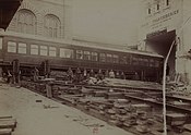 Construction française des wagons transsibériens (1900).