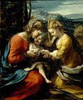Miniatura per Matrimonio mistico di santa Caterina d'Alessandria (Correggio Capodimonte)