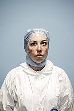 Portrait of Olivia Giorgi, intensive care nurse