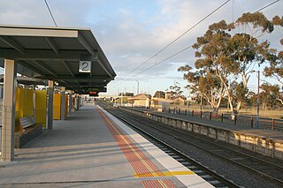 Craigieburn railway station railway station in Craigieburn, Melbourne, Victoria, Australia