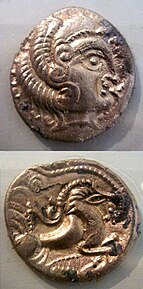 Coins of the Curiosolitae, 5th-1st century BC. Curiosolites coinage 5th 1st century BCE.jpg
