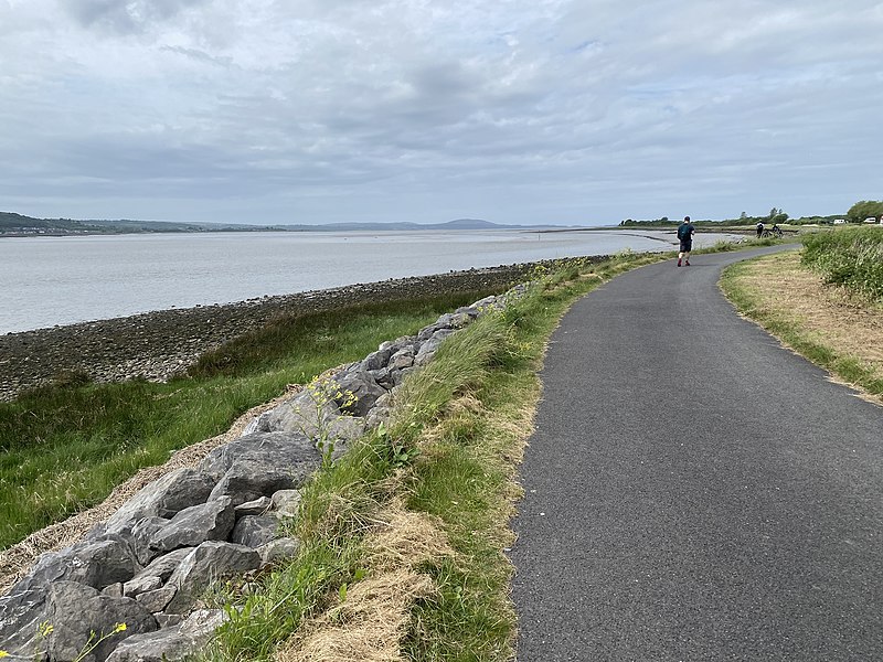 File:Cycle track beside Loughor Estuary (geograph 7174502).jpg
