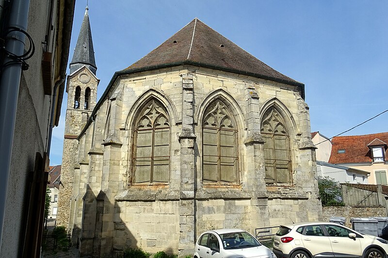 File:Dammartin-en-Goële (77), collégiale Notre-Dame, chevet 4.jpg