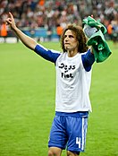 David Luiz à Chelsea en mai 2012.