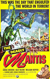 <i>The Deadly Mantis</i> 1957 US science-fiction monster film by Nathan H. Juran