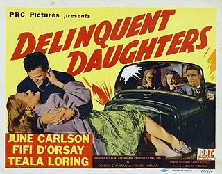 <i>Delinquent Daughters</i> 1944 film by Albert Herman