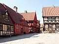 Den gamle by i Århus fick föreställa staden i Törnrosdalen när boken filmatiserades