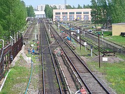 Piterin metropolitenan Pohjoine-elektrodepo vl 2007