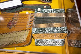 Diatonic button accordion - Yale Museum (Yale Historic Site), Yale, British Columbia, Canada (2019-07-29 22.32.02 by Thomas Quine).jpg