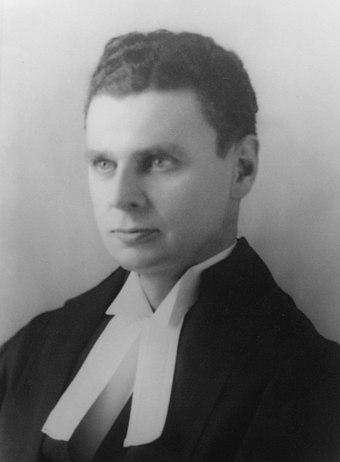 Diefenbaker as King's Counsel, 1929