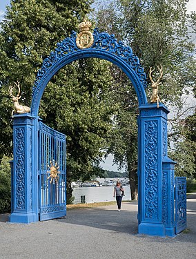 Gate on Djurgarden in Stockholm