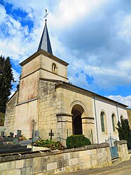 The church in Dommartin-la-Montagne