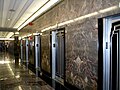 Elevators in the lobby of the Empire State Building