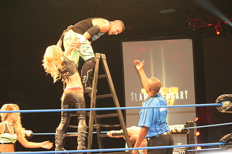 File:Eddie Edwards & Alisha Edwards vs Davey Richards & Angelina Love (35203889563).jpg