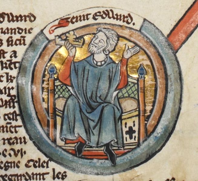 Archivo:Edward the Confessor - MS Royal 14 B VI.jpg