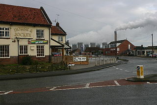 Eggborough Village and civil parish in North Yorkshire, England