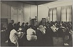 Ritning efter nakenmodell vid Centralskolan för konstflit, 1920-talet