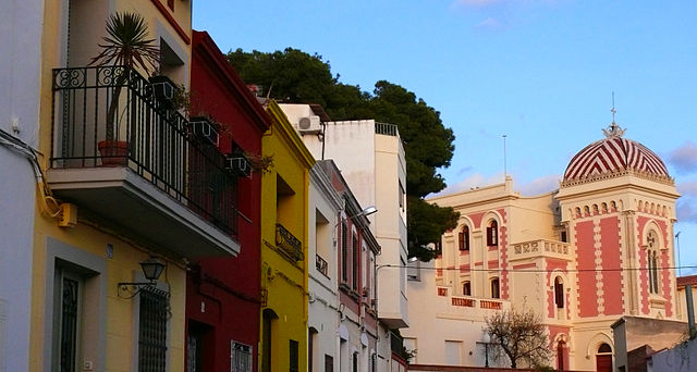 Rua de Buenos Aires em El Masnou