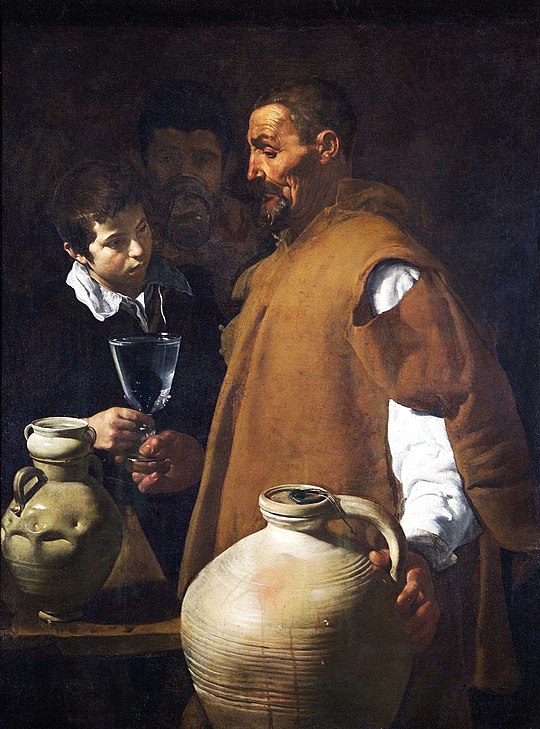 Velazquez's 'Water Seller of Seville'.