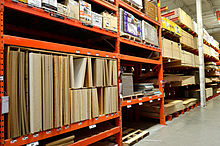 Engineered wood products in a Home Depot store EngineeredWoodHomeDepot.jpg