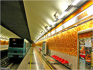 Dorsal metro station