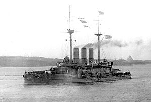 «Евстафий» на рейде Севастополя, 1914 год